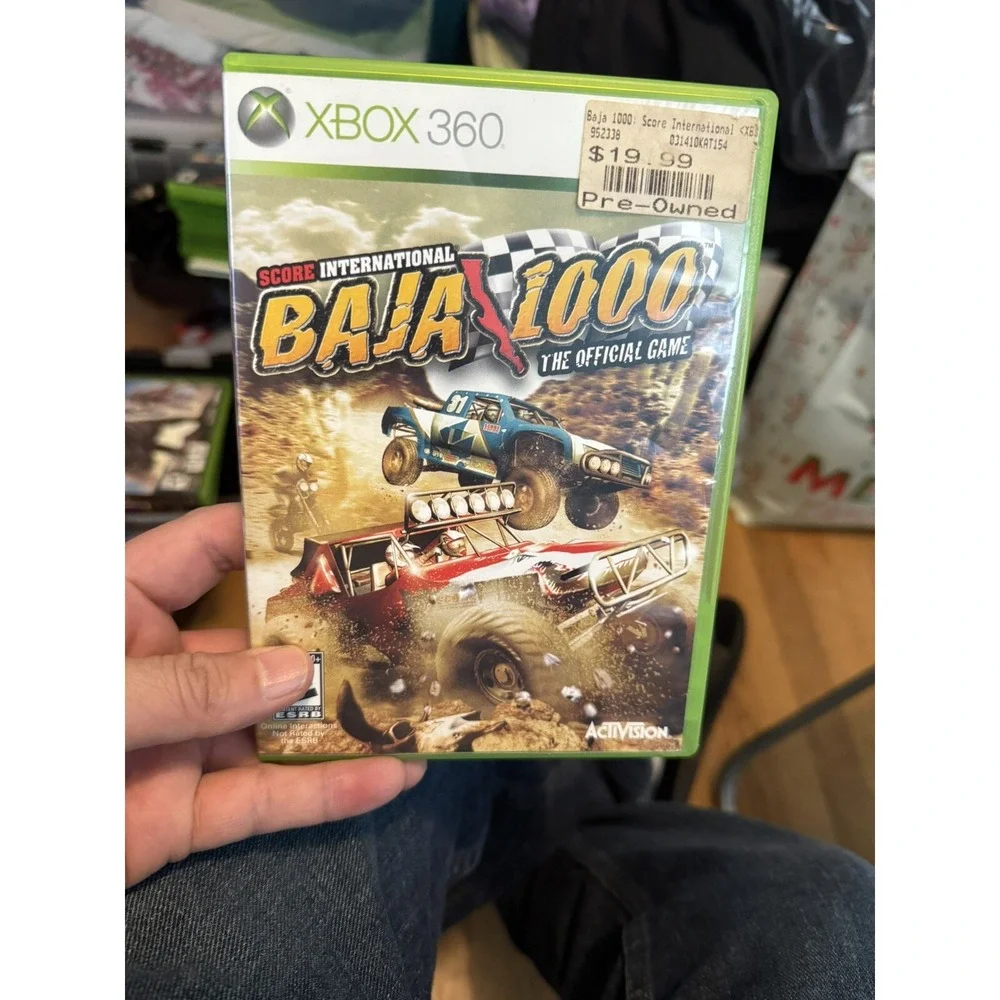 Score International Baja 1000 (Microsoft Xbox 360, 2008) No Manual